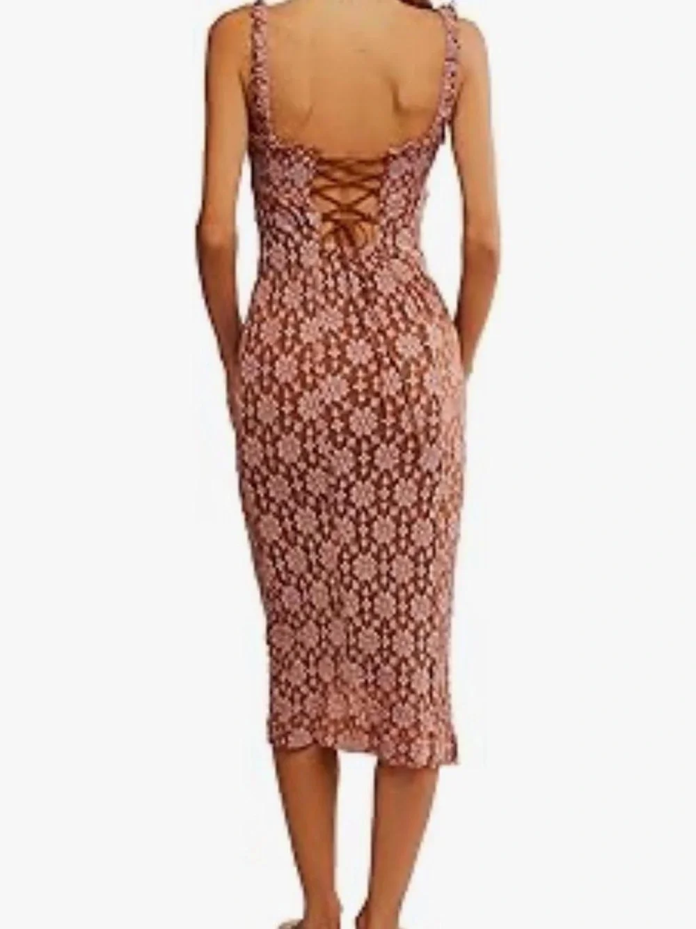 Free People fitted midi